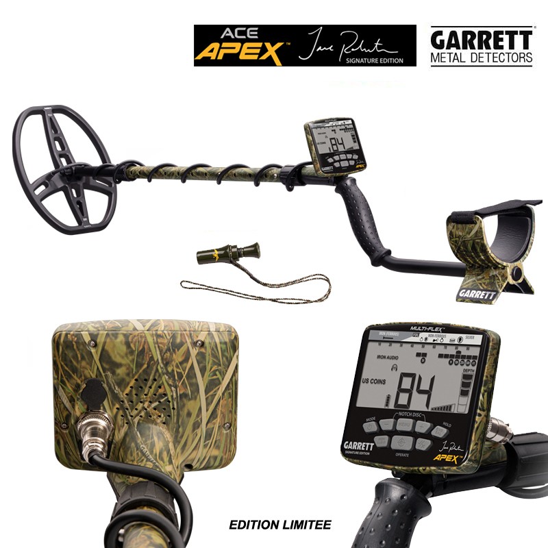Découvrez le détecteur Garrett APEX en version Camouflage - En stock